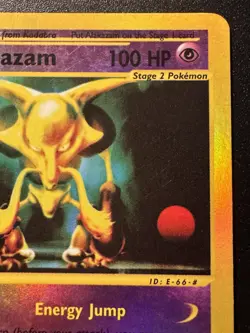 Alakazam 2/144 Skyridge Pokemon Card Reverse Holo Foil Rare HP - Image 4