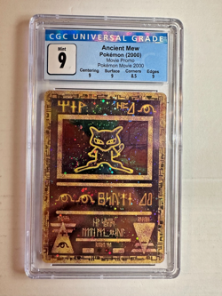 Ancient Mew Pokemon 2000 Movie Promo Card Holo - CGC 9 - Image 1