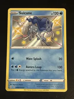 Suicune SV022/SV122 Pokemon Shining Fates Baby Shiny Vault Holo Near Mint - Image 1