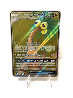Alolan Exeggutor GX 107/111 SM - Crimson Invasion Pokemon Card LP - Image 1