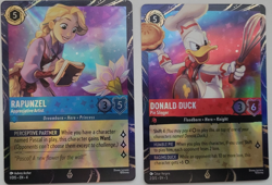 Disney Lorcana Magical Places Epcot 2026 Rapunzel & Donald Duck Promo Card LE - Image 1