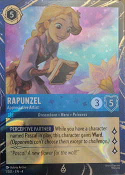 Disney Lorcana Magical Places Epcot 2026 Rapunzel & Donald Duck Promo Card LE - Image 3