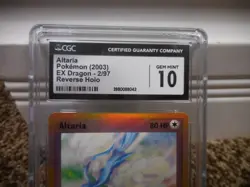 Altaria REVERSE HOLO cgc 10 GEM MINT EX Dragon 2/97 2003 psa card Pokemon ccg E - Image 2