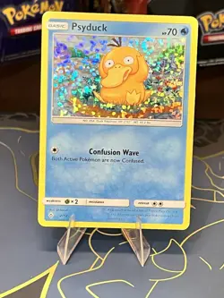 McDonald's 2018 Pokemon TCG Psyduck Holo Card #2/12 Happy Meal Promo MP - Image 2