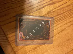 1996 Yu-Gi-Oh! summoned skull sample card - Image 2