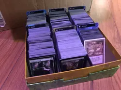 Magic the gathering Cards lot - 125+ common uncommons + rares + zendikar lands - Image 1