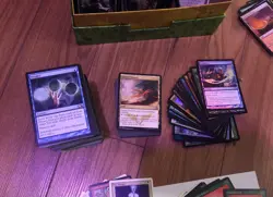 Magic the gathering Cards lot - 125+ common uncommons + rares + zendikar lands - Image 4