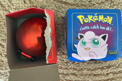Pokemon Ball 1999 Jigglypuff & Poliwhirl 23k Gold Plated Trading Card Lot Of 2 - Image 1