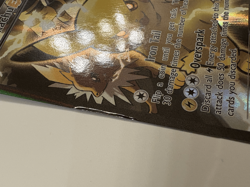 Pikachu EX XY124 XY Holo Pokemon Card Ungraded Great but Imperfect condition - Image 4