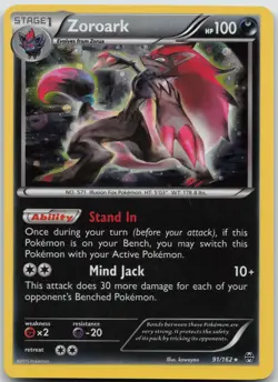 Zoroark - (Cosmos Holo) Promo Miscellaneous Cards & Products 091/162 NM - Image 1
