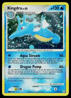 Pokemon Card - Kingdra Legends Awakened 7/146 Holo Rare - Image 1