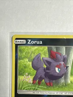 Zorua 90/181 Reverse Holo Card Sun & Moon - Team Up Pokemon TCG NM - Image 3