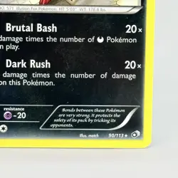 Zoroark 90/113 Holo Holofoil Legendary Treasures Pokemon Card NM - Image 4