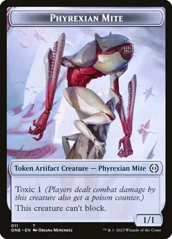 Phyrexian Mite Token - Phyrexia: All Will Be One Tokens | MTG Card - Image 1