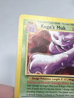 MP Koga's Muk 26/132 Regular/Non-Holo Gym Challenge AUTHENTIC Pokemon Card - Image 2