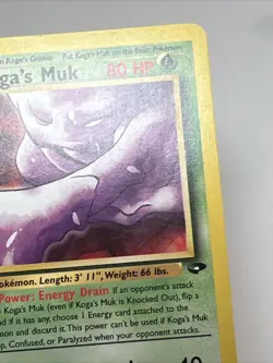 MP Koga's Muk 26/132 Regular/Non-Holo Gym Challenge AUTHENTIC Pokemon Card - Image 3