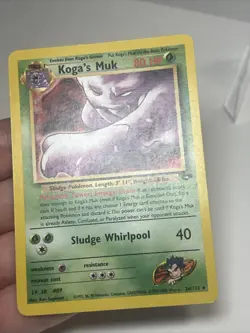 MP Koga's Muk 26/132 Regular/Non-Holo Gym Challenge AUTHENTIC Pokemon Card - Image 4