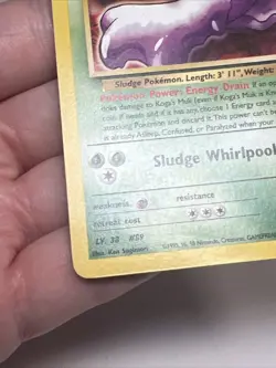 MP Koga's Muk 26/132 Regular/Non-Holo Gym Challenge AUTHENTIC Pokemon Card - Image 5