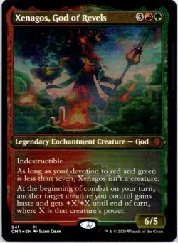 Xenagos, God of Revels (Foil Etched) | Foil | CMR | 541 | NM | Jason Chan - Image 1