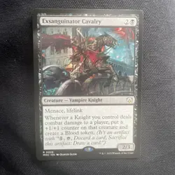 Exsanguinator Cavalry - March of the Machine Commander - NM Free Shipping MTG - Image 1