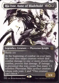 Ria Ivor, Bane of Bladehold (Showcase) Phyrexia: All Will Be One - Magic MTG Pac - Image 1