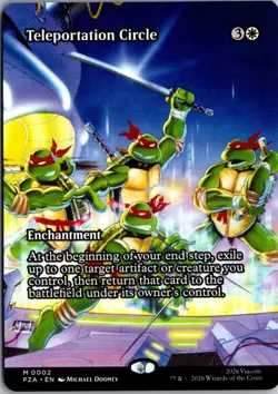 Teleportation Circle (Borderless) M Teenage Mutant Ninja Turtles Source Material - Image 1