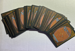 MTG total of 60 4rd Ed basic lands 4 each of 15 art types M/NM 1995 - Image 2