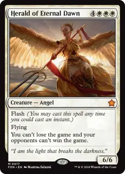 MTG Herald of Eternal Dawn - 17 / English / Near Mint - Image 1