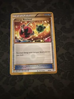 Pokemon Energy Retrieval Trainer Card 99/98 Secret Rare Holo Ancient Origins - Image 1