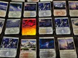 MTG x24 Snow-covered Lands Lot Includes Foils - Image 4