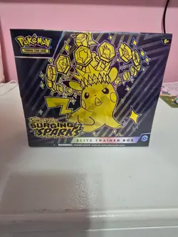 Pokemon TCG Surging Sparks ETB Brand NEW FACTORY SEALED - Image 1