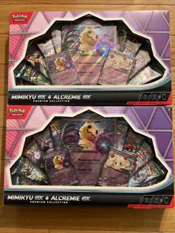 Pokemon TCG: Mimikyu ex & Alcremie ex Premium Collection Box LOT OF 2 - Image 1