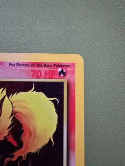 Pokemon TCG Flareon Jungle 3/64 Holo Unlimited Holo Rare - Image 3