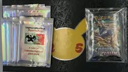 Pokemon TCG 1x S&V 151, 1x S&V Crown Zenith + 16 Legacy Mystery Booster Packs - Image 2