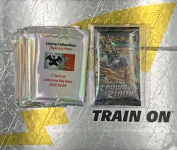 Pokemon TCG 1x S&V 151, 1x S&V Crown Zenith + 16 Legacy Mystery Booster Packs - Image 4