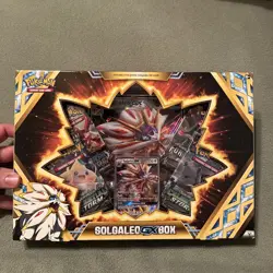 Pokemon Solgaleo GX Box - Sun & Moon 4 Sealed Packs Jumbo Promo Brand New Sealed - Image 1