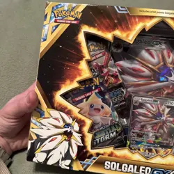 Pokemon Solgaleo GX Box - Sun & Moon 4 Sealed Packs Jumbo Promo Brand New Sealed - Image 5
