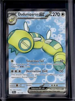 2025 Pokemon Journey Together Dudunsparce ex #178/159 - Image 1