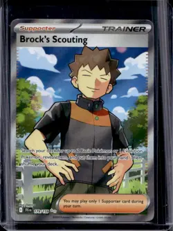 2025 Pokemon Journey Together Brock's Scouting #179/159 - Image 1