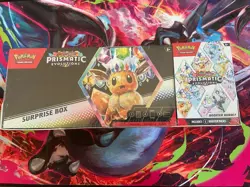 Pokemon TCG Prismatic Evolutions Surprise Box and Booster Bundle - Image 1