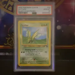 Pokemon Scyther Black Star Promo 2002 League #45 PSA 10 Regular - Image 1