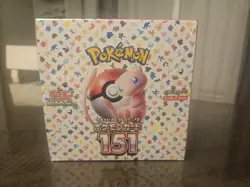 Pokemon Scarlet & Violet 151 Booster Box Japanese Sealed 2023 Mew - Image 3