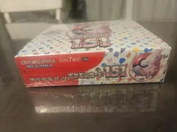 Pokemon Scarlet & Violet 151 Booster Box Japanese Sealed 2023 Mew - Image 4