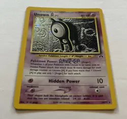 Pokemon TCG - Unown [A] 14/75 Holo Rare - Neo Discovery - LP - Image 5