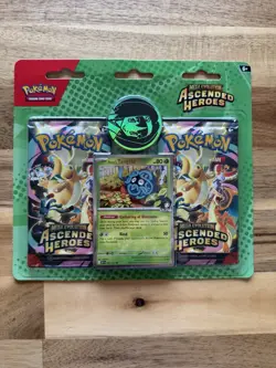 Pokemon TCG Ascended Heroes Erika 2-Pack Blister Pack Sealed - Image 1