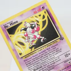 Pokemon TCG - Mr. Mime 22/64 Jungle Rare WOTC - HP - Image 1