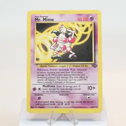 Pokemon TCG - Mr. Mime 22/64 Jungle Rare WOTC - HP - Image 2