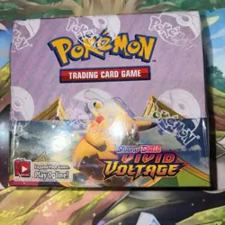 Pokemon Sword & Shield: Vivid Voltage Booster Box – Factory Sealed – 36 Packs 820650827495 - Image 1