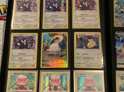 B32 POKEMON TCG BINDER COLLECTION LOT RARES HOLO REV V EX FULL ART RADIANT GOLD - Image 4