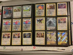 B32 POKEMON TCG BINDER COLLECTION LOT RARES HOLO REV V EX FULL ART RADIANT GOLD - Image 5